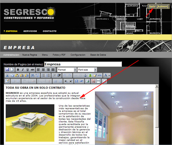 Segresco - In Context Editing